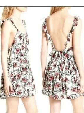 NWT Free People Floral Mini Dress.